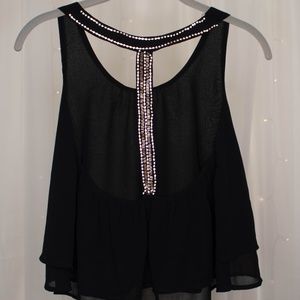 Black Coctel Top